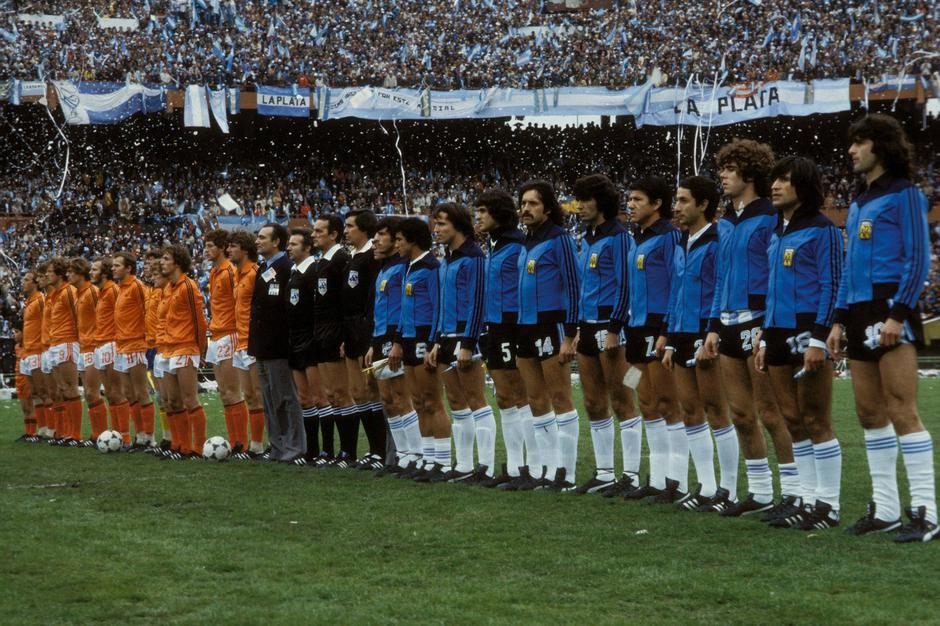 Argentinska nogometna reprezentanca; finale SP 1978 | Avtor: Profimedia
