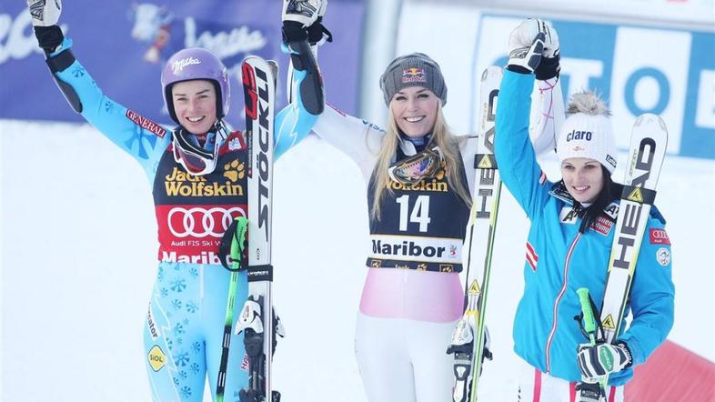 Maze Vonn Fenninger Maribor Pohorje zlata lisica veleslalom alpsko smučanje