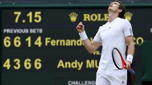 Andy Murray Wimbledon četrtfinale