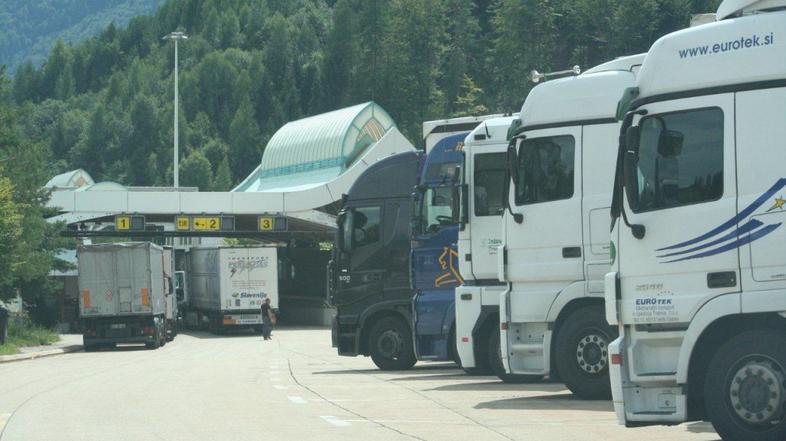 avtoprevozniki, Karavanke, zapora