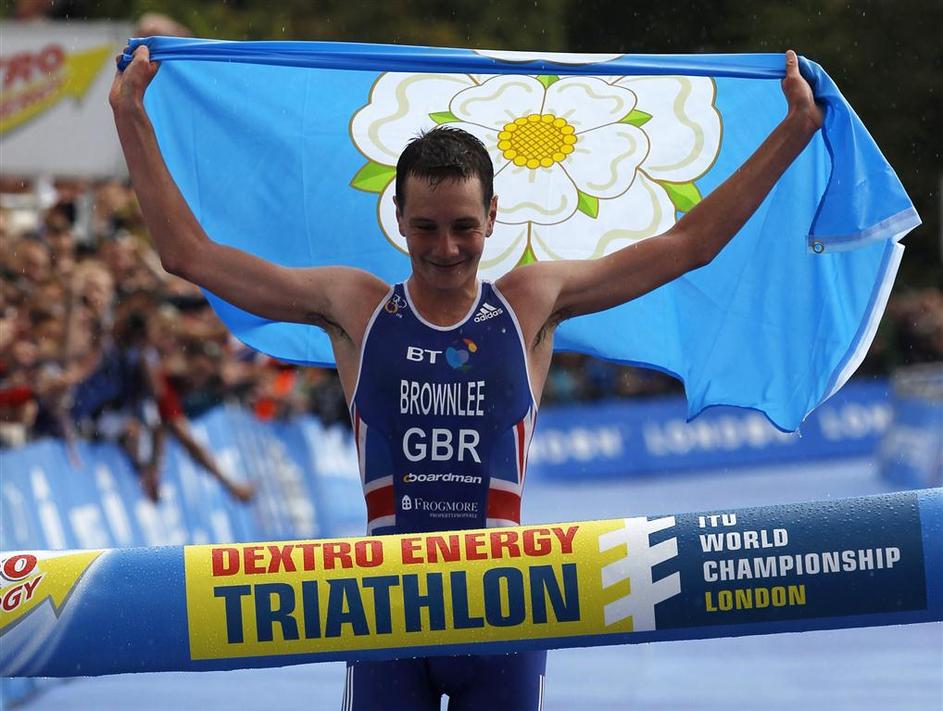 triatlon london 2011 olimpijska proga Alistair Brownlee