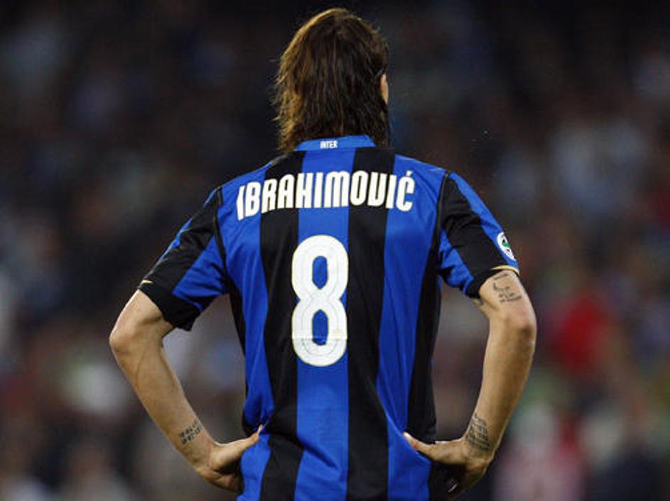 Italija še vedno časti Zlatana Ibrahimovića za igre v Interju. (Foto: Reuters)
