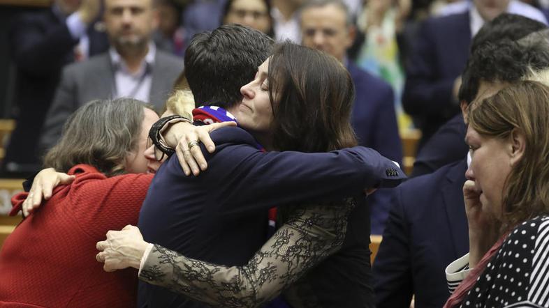 Plenarno zasedanje o brexitu v Bruslju