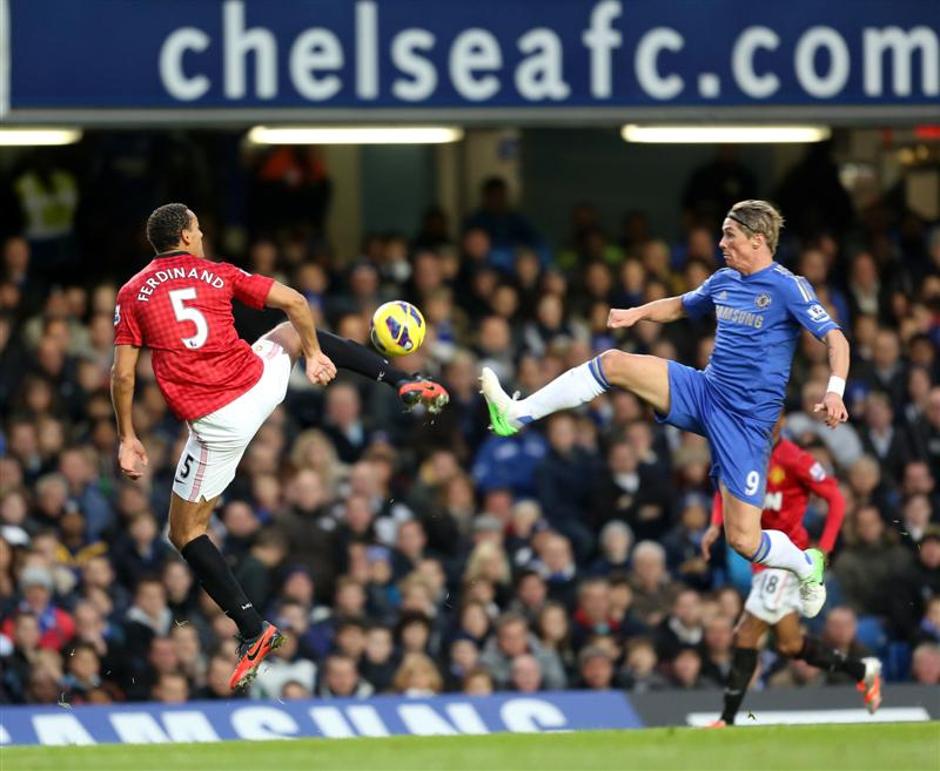 chelsea manchester united torres ferdinand | Avtor: EPA