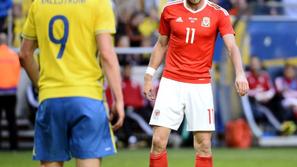 Gareth Bale Švedska Wales