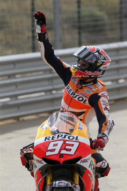 Marquez Repsol Honda motoGP moto GP VN Aragonije Aragonija Španija