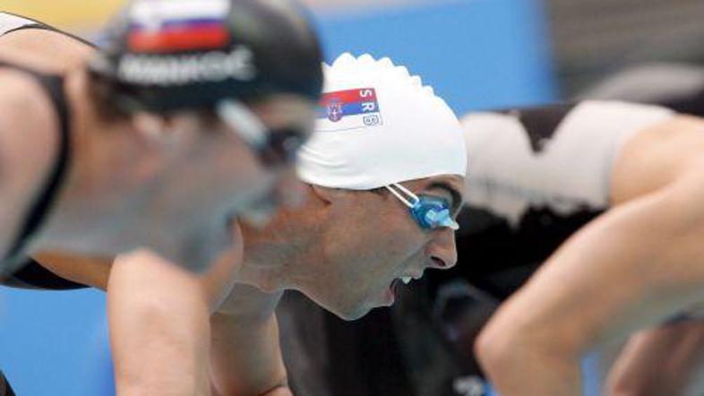 Srb Milorad Čavić je moral lani na 50 metrov delfin priznati premoč Petru Mankoč