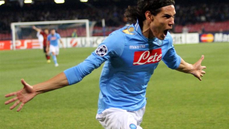 Napoli Manchester City Liga prvakov Cavani