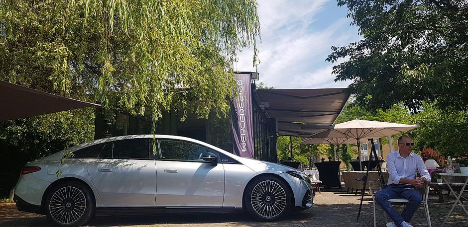 Mercedes EQS in Robert Lešnik | Avtor: Žurnal24 