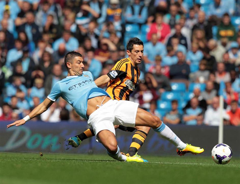 Koren Kolarov Manchester City Hull Premier League Anglija liga prvenstvo