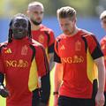 Trening belgijske reprezentance
