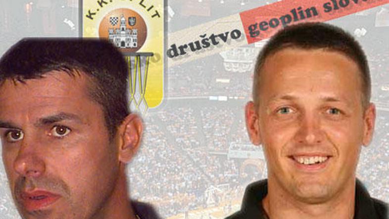 Na Kodeljevem se bosta pomerila Split in Geoplin Slovan.