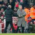 arsene wenger tunel arsenal