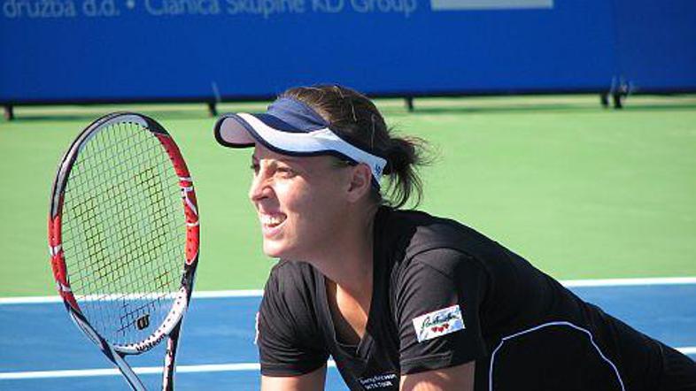 Andreja Klepač se bo v drugem kolu kvalifikacij udarila z drugo Slovenko Mašo Ze