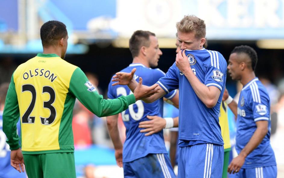 Schürrle Chelsea Norwich City Premier League Anglija liga prvenstvo