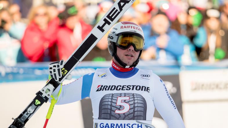 Beat Feuz smuk Garmisch