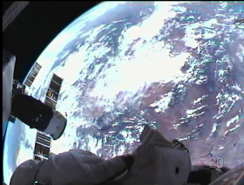 Pogled na Zemljo z Mednarodne vesoljske postaje (ISS) | Avtor: EPA