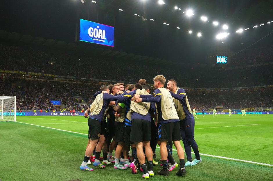 Lautaro Martínez Inter Barcelona Liga prvakov | Avtor: Profimedia