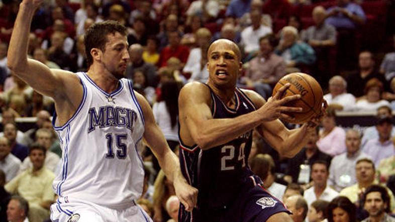 Hedu Turkoglu, Orlando (19 točk) in Richard Jefferson, New Jersey (11 točk)