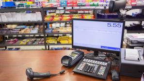 blagajna račun trgovina