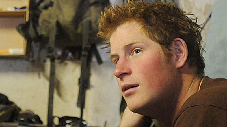 Soborci so Harryja v Afganistanu klicali "Magnet za krogle".