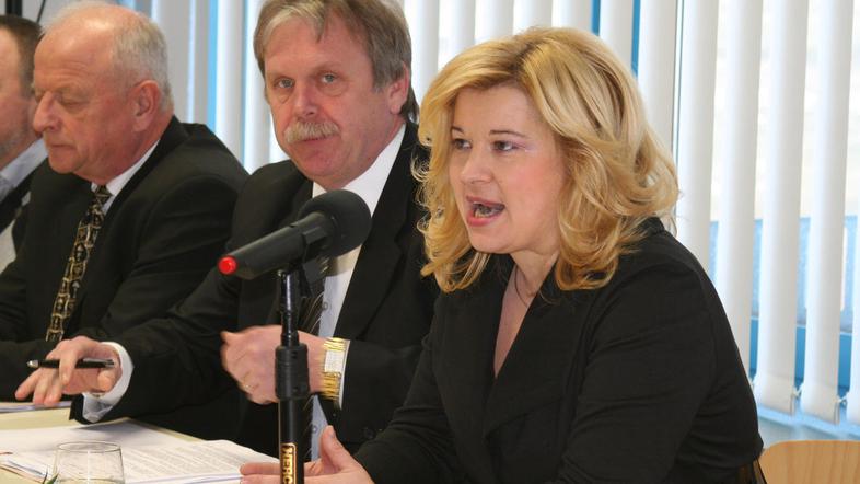 Županja  Renata  Brunskole je pripravila  letno delovno  srečanje z  gospodar st