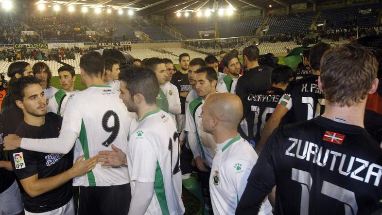 Racing Santander Real Sociedad španski pokal Copa del Rey