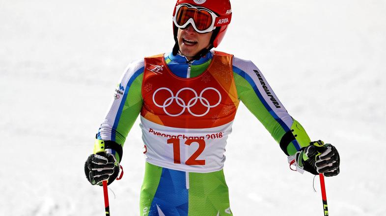 Žan Kranjec veleslalom OI 2018