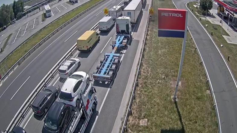 Štajerska avtocesta, zastoj