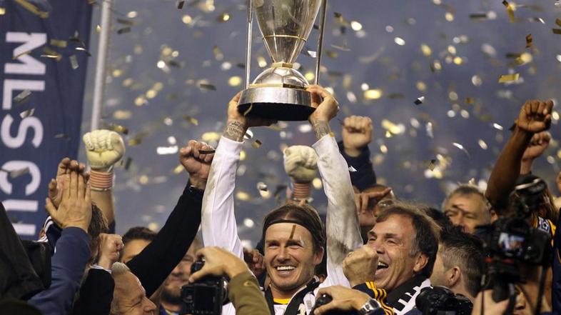 beckham los angeles galaxy mls prvak