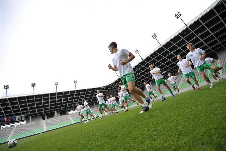 stožice olimpija trening pred austria