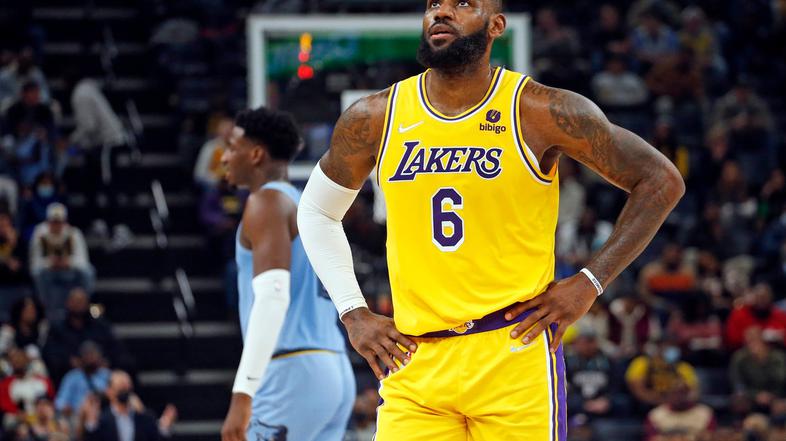 LeBron James Memphis Grizzlies LA Lakers