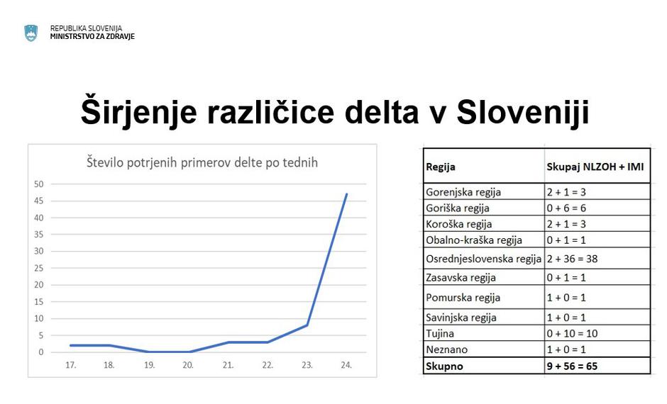 delta različica | Avtor: Ministrstvo za zdravje