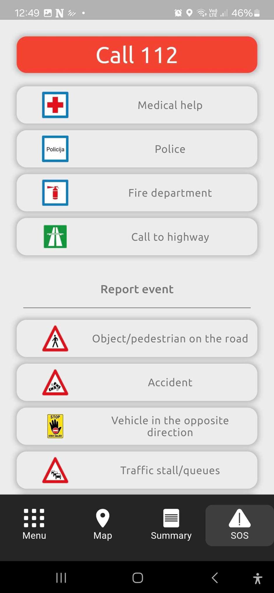 HAC aplikacija za vožnjo po hrvaških avtocestah | Avtor: HAC