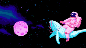 Luna/TAKE OFF, banner