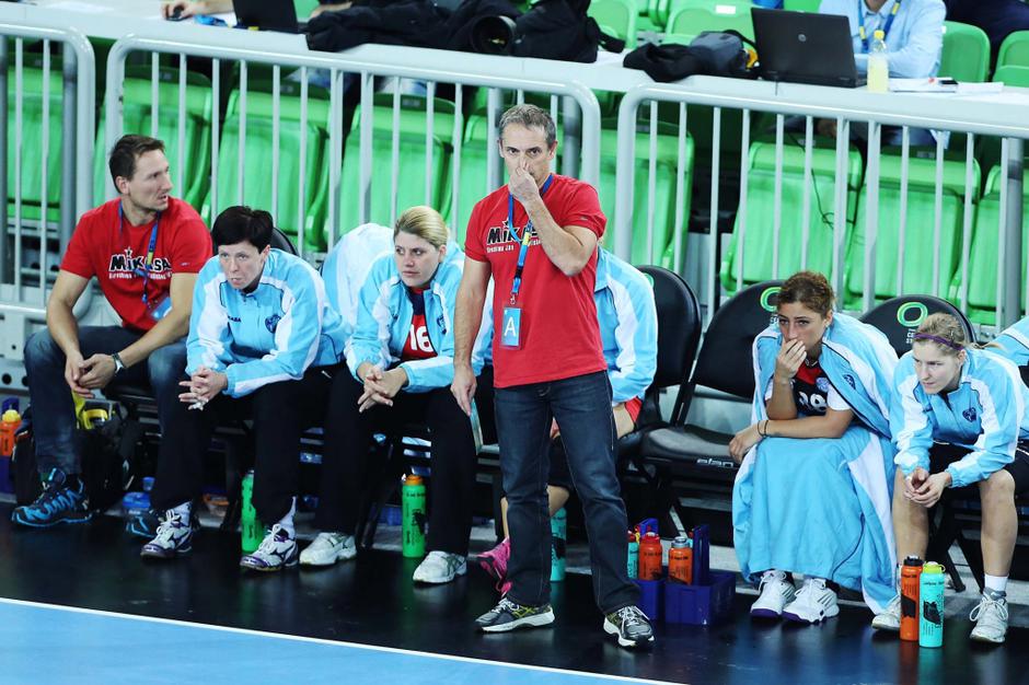 Sport 05.10.2013 Tone Tiselj, rokomet, liga prvakinj, 1. krog, skupina C, Krim M | Avtor: Saša Despot