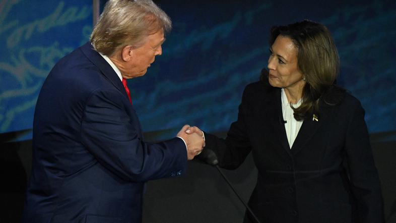 soočenje Kamala Harris Donald Trump