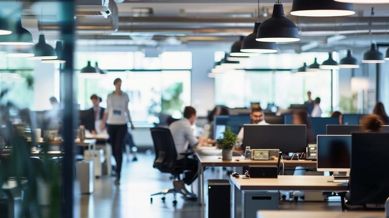 Velika posarna z ljudmi