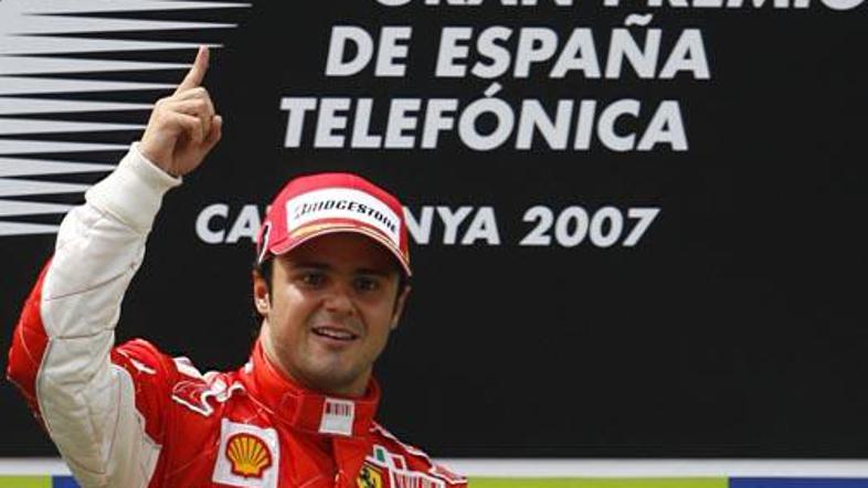 Na lanski dirki v Barceloni se je zmage veselil Brazilec Felipe Massa s Ferrarij