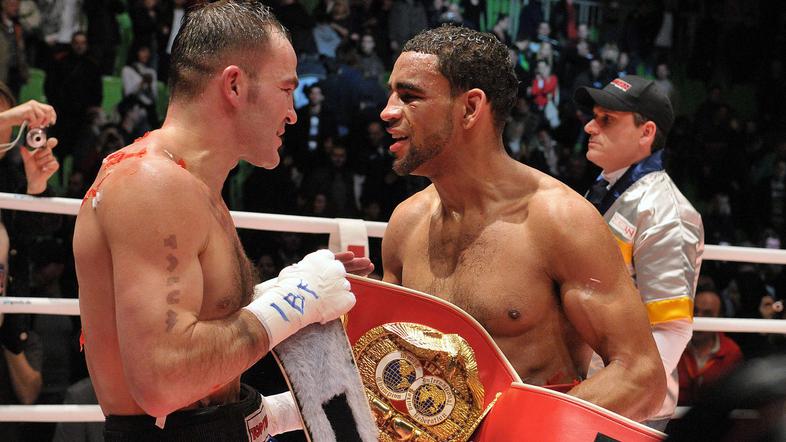 Paul Delgado (desno) je dejal, da ni pričakoval, da bo Dejan Zavec (levo) udarja