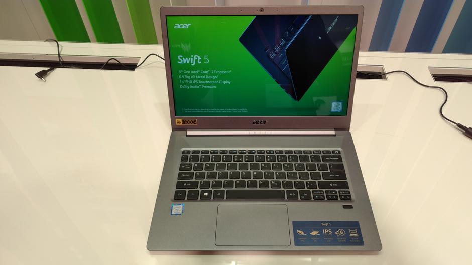 Acer Swift 5, sejem IFA 2018 v Berlinu | Avtor: J. Z.