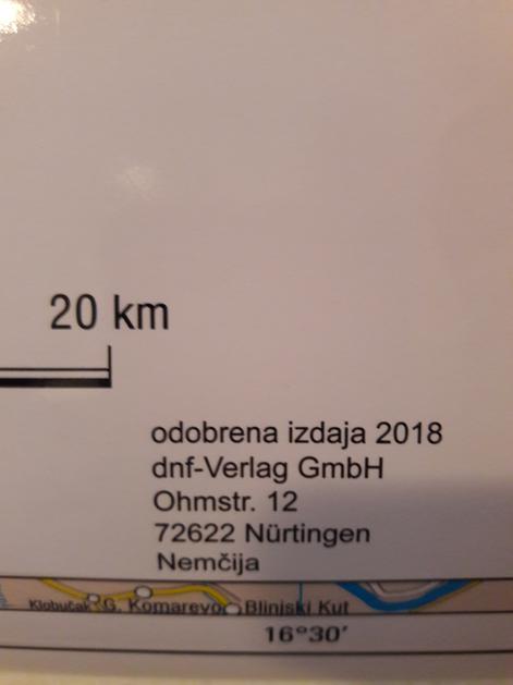 Hofer umika zemljevid, ki ni upošteval odločitve arbitražnega sodišča