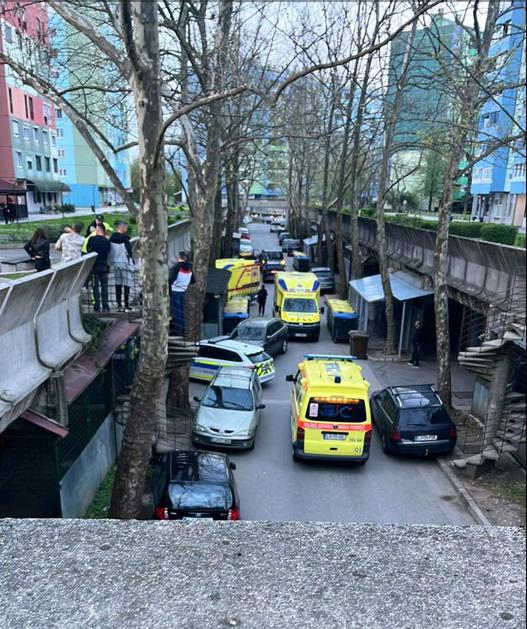 dogodek na Brilejevi ulici v Ljubljani