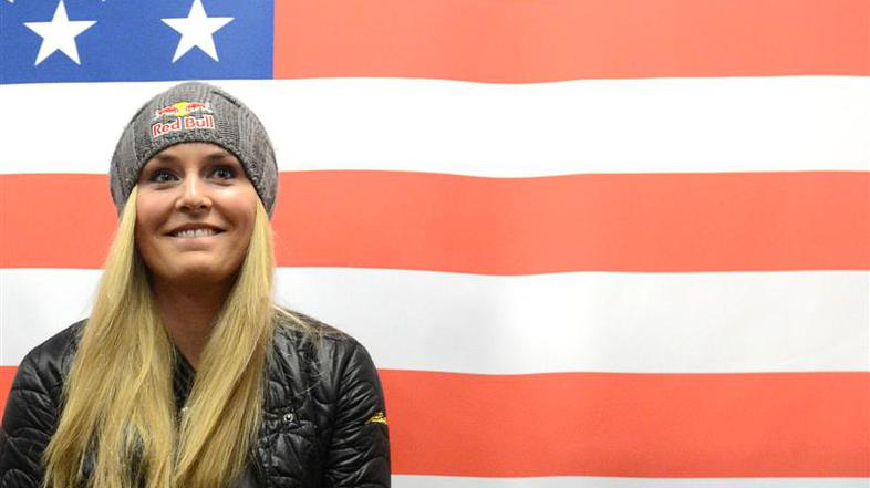 lindsey vonn schladming poškodba kolena
