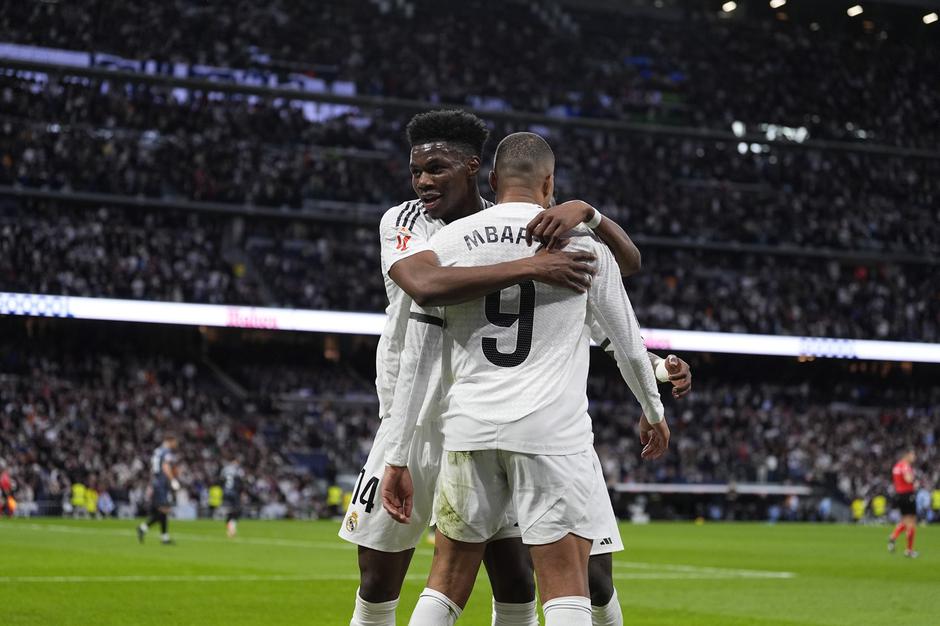 Aurélien Tchouaméni Kylian Mbappé Real Madrid Rayo Vallecano | Avtor: Profimedia