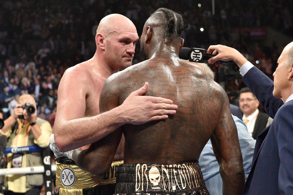 Tyson Fury in Deontay Wilder | Avtor: Profimedia