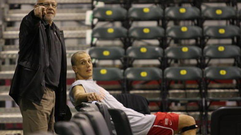 Janez Rajgelj (levo) zagotavlja, da sanacija kluba poteka po načrtih.