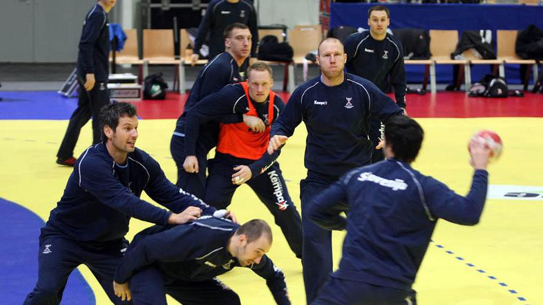 EP 2010 Innsbruck Slovenija trening pred Nemčija