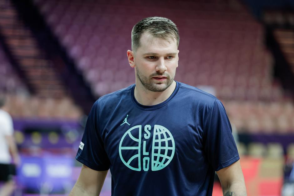 trening košarkarske reprezentance slovenije, luka dončić | Avtor: Saša Despot