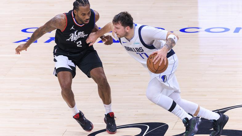 Luka Dončić in Kawhi Leonard